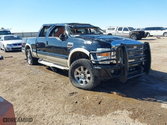 2008 Ford Super Duty F-250 SRW XL with VIN 1FTSW21R58EA22252, listed as a IAAI auction lot 41593611 with 1 mi miles. Bid and sale history available at carsss.com. Image 1.