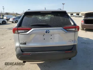 2019 Toyota RAV4 Hybrid XLE with VIN 2T3RWRFV1KW041684, listed as a Copart auction lot 48708995 with 80,181 mi miles and Salvage Title. Bid and sale history available at carsss.com. Image 6.