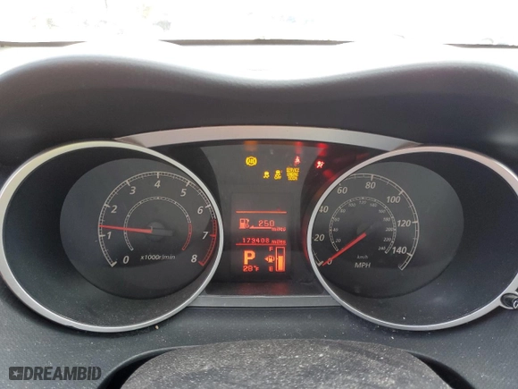2012 Mitsubishi Outlander ES with VIN JA4AS2AW8CU030223, listed as a Copart auction lot 45006305 with 179,408 mi miles and Salvage Title. Bid and sale history available at carsss.com. Image 9.