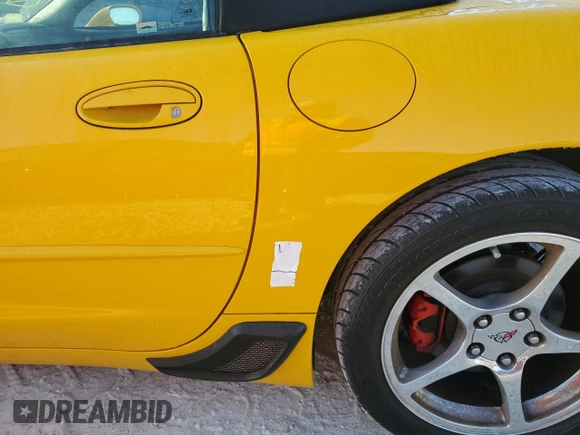 2004 Chevrolet Corvette with VIN 1G1YY32G045126125, listed as a Copart auction lot 77249344 with 12,493 mi miles and Salvage Title. Bid and sale history available at carsss.com. Image 12.