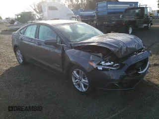 2018 Ford Fusion Hybrid SE with VIN 3FA6P0LUXJR165243, listed as a Copart auction lot 72653682 with 52,880 mi miles. Bid and sale history available at carsss.com. Image 4.