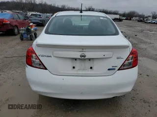 2012 Nissan Versa SL with VIN 3N1CN7AP8CL874237, listed as a Copart auction lot 43331035 with 0 mi miles and Salvage Title. Bid and sale history available at carsss.com. Image 6.