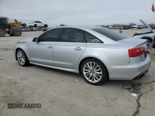2012 Audi A6 3.0T Prestige with VIN WAUBGAFC0CN003416, listed as a Copart auction lot 45399785 with 100,430 mi miles and Salvage Title. Bid and sale history available at carsss.com. Image 2.
