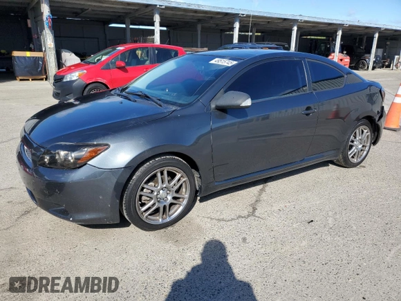 2010 Scion tC with VIN JTKDE3B74A0305090, listed as a Copart auction lot 49515745 with 113,685 mi miles and Salvage Title. Bid and sale history available at carsss.com. Image 1.