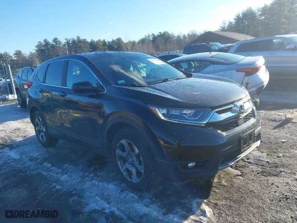 2019 Honda CR-V EX with VIN 2HKRW2H50KH646663, listed as a IAAI auction lot 41693762 with 97,416 mi miles. Bid and sale history available at carsss.com. Image 1.