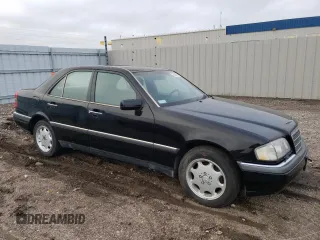 1994 Mercedes-Benz C 220 with VIN WDBHA22E2RF052839, listed as a Copart auction lot 78944274 with Not Provided miles and Salvage Title. Bid and sale history available at carsss.com. Image 4.