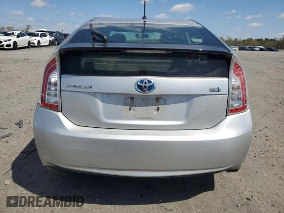 2012 Toyota Prius One with VIN JTDKN3DU6C5418062, listed as a Copart auction lot 52368475 with 115,020 mi miles and Salvage Title. Bid and sale history available at carsss.com. Image 6.