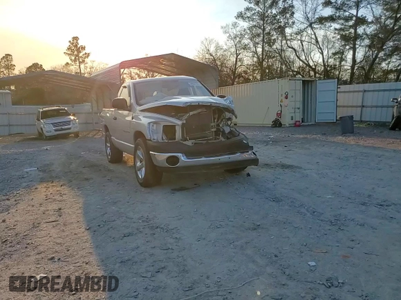 2007 Dodge 1500 SLT with VIN 1D7HA16P87J642289, listed as a Copart auction lot 44084755 with Not Provided miles and Salvage Title. Bid and sale history available at DreamBid. Image 11.