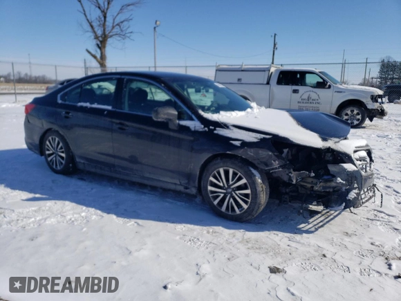2019 Subaru Legacy with VIN 4S3BNAB68K3029958, listed as a Copart auction lot 46089265 with 56,621 mi miles and Salvage Title. Bid and sale history available at carsss.com. Image 4.