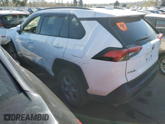 2023 Toyota RAV4 Hybrid LE with VIN JTMMWRFV7PD198215, listed as a Copart auction lot 47966525 with 29,729 mi miles and Clean Title. Bid and sale history available at carsss.com. Image 2.
