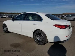 2023 Mercedes-Benz C 300 with VIN W1KAF4HB6PR082490, listed as a Copart auction lot 42681225 with 11,890 mi miles and Salvage Title. Bid and sale history available at carsss.com. Image 2.