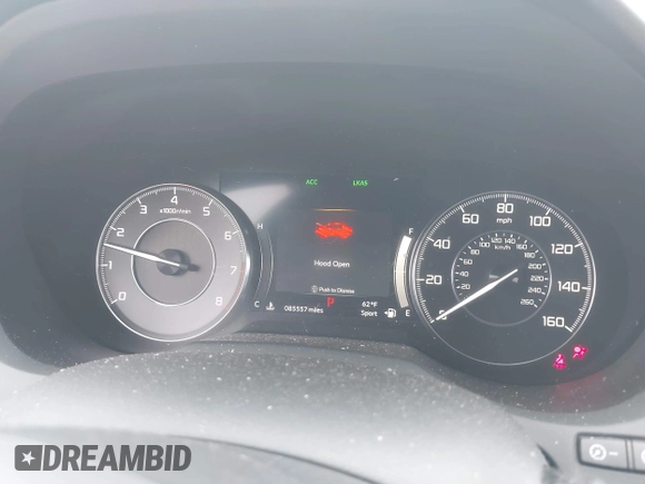 2019 Acura RDX Advance with VIN 5J8TC1H76KL008313, listed as a IAAI auction lot 42065876 with 85,557 mi miles and . Bid and sale history available at DreamBid. Image 7.