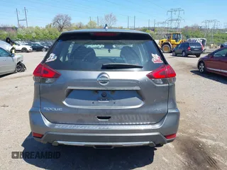 2018 Nissan Rogue SV with VIN KNMAT2MV1JP515451, listed as a IAAI auction lot 42061421 with 115,394 mi miles. Bid and sale history available at carsss.com. Image 17.