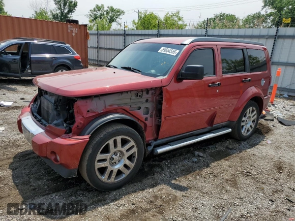 2010 Dodge Nitro Heat z VIN 1D4PT4GK4AW156936, wystawiony jako Copart lot #59654555 z przebiegiem 194 045 mil mil oraz Szkoda całkowita • Salvage title. Historia ofert i sprzedaży dostępna na DreamBid. Obrazek 1.