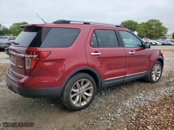 2014 Ford Explorer Limited with VIN 1FM5K7F8XEGA41090, listed as a Copart auction lot 52129195 with 179,347 mi miles and Salvage Title. Bid and sale history available at carsss.com. Image 3.