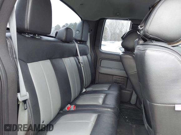 2013 Ford F-150 XL with VIN 1FTFX1CF9DKG19444, listed as a IAAI auction lot 41460656 with 186,309 mi miles. Bid and sale history available at carsss.com. Image 8.