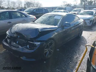 2015 BMW 4 Series 435i with VIN WBA3R1C54FK193845, listed as a IAAI auction lot 41293616 with 79,990 mi miles. Bid and sale history available at carsss.com. Image 2.