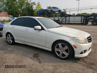 2010 Mercedes-Benz C 300 Sport with VIN WDDGF5EB1AF433951, listed as a Copart auction lot 59273155 with 152,214 mi miles and Salvage title. Bid and sale history available at DreamBid. Image 4.