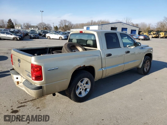 2011 Ram Dakota Bighorn/Lonestar with VIN 1D7RW3GK4BS534193, listed as a Copart auction lot 44601545 with 195,825 mi miles and Salvage Title. Bid and sale history available at carsss.com. Image 3.