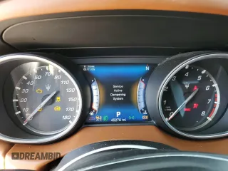 2017 Maserati Levante z VIN ZN661XUL4HX225995, wystawiony jako Copart lot #48588935 z przebiegiem 45 276 mil mil oraz Szkoda całkowita • Salvage title. Historia ofert i sprzedaży dostępna na DreamBid. Obrazek 9.