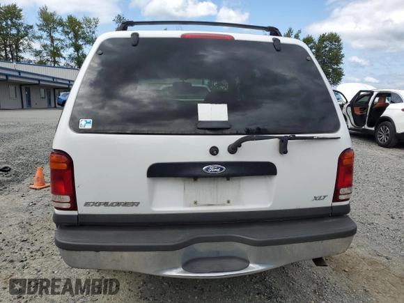 2001 Ford Explorer XLT with VIN 1FMZU73E31UB04094, listed as a Copart auction lot 62517655 with 85,961 mi miles and Salvage title. Bid and sale history available at DreamBid. Image 6.
