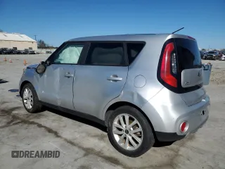 2018 Kia Soul + with VIN KNDJP3A50J7569533, listed as a Copart auction lot 46692825 with 93,506 mi miles and Salvage Title. Bid and sale history available at carsss.com. Image 2.