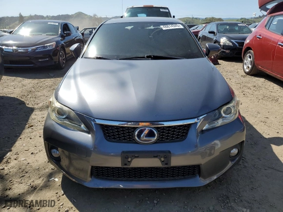 2013 Lexus CT 200h Hybrid with VIN JTHKD5BH3D2125743, listed as a Copart auction lot 48814945 with 147,384 mi miles and Salvage Title. Bid and sale history available at carsss.com. Image 5.