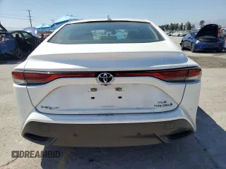 2021 Toyota Mirai XLE с VIN JTDAAAAA3MA002422, выставлен на аукционе Copart как лот 57103415 с пробегом 53 719 миль миль и Списание • Salvage title. История ставок и продаж доступна на DreamBid. Изображение 6.