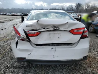 2019 Toyota Camry LE with VIN 4T1B11HK0KU719418, listed as a Copart auction lot 41380975 with 56,937 mi miles and Salvage Title. Bid and sale history available at carsss.com. Image 6.