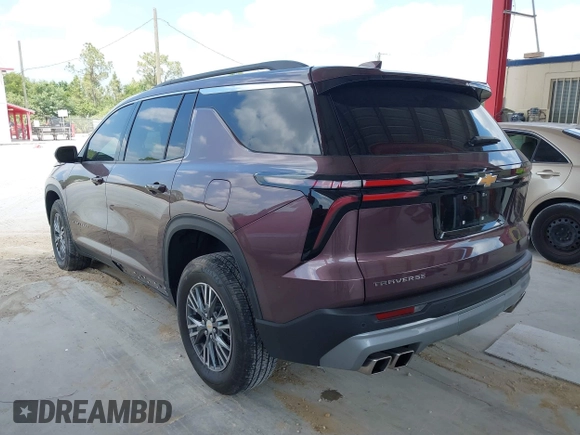 2024 Chevrolet Traverse FWD LT with VIN 1GNERGKS7RJ143173, listed as a IAAI auction lot 42049137 with 19,421 mi miles and . Bid and sale history available at DreamBid. Image 3.