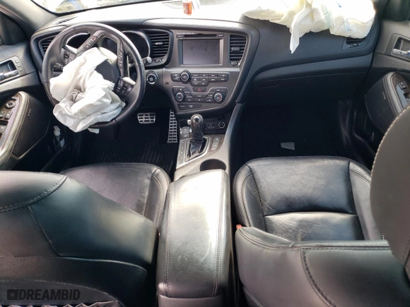 2013 Kia Optima SX w/Limited Pkg with VIN 5XXGR4A60DG138186, listed as a Copart auction lot 50571865 with 174,498 mi miles and Salvage Title. Bid and sale history available at carsss.com. Image 8.