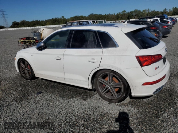 2018 Audi SQ5 Prestige with VIN WA1C4AFY6J2211577, listed as a Copart auction lot 78027654 with Not Provided miles and Salvage Title. Bid and sale history available at DreamBid. Image 2.