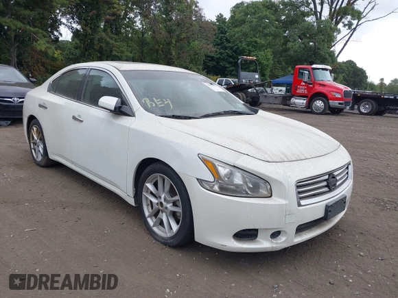 2014 Nissan Maxima S with VIN 1N4AA5AP1EC478918, listed as a IAAI auction lot 40426108 with 101,635 mi miles and . Bid and sale history available at DreamBid. Image 1.