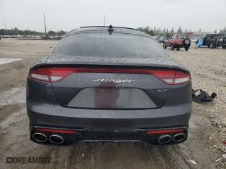 2022 Kia Stinger GT1 with VIN KNAE45LC4N6100200, listed as a Copart auction lot 46288765 with 35,873 mi miles and Non Repairable. Bid and sale history available at carsss.com. Image 6.