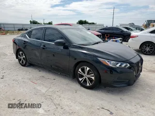 2021 Nissan Sentra SV with VIN 3N1AB8CV8MY249391, listed as a Copart auction lot 57979905 with 67,965 mi miles and Salvage title. Bid and sale history available at DreamBid. Image 4.