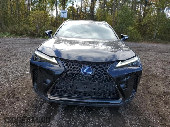 2020 Lexus UX 250h F Sport with VIN JTHR9JBHXL2030961, listed as a Copart auction lot 75647794 with 37,711 mi miles and Clean title. Bid and sale history available at DreamBid. Image 5.