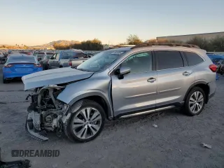 2020 Subaru Ascent Limited with VIN 4S4WMAJDXL3403293, listed as a Copart auction lot 83425364 with 58,475 mi miles and Salvage Title. Bid and sale history available at carsss.com. Image 1.