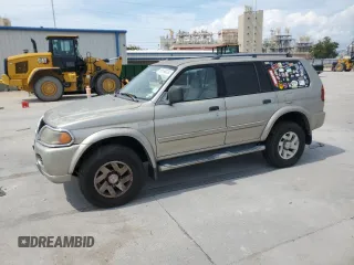 2002 Mitsubishi Montero z VIN JA4LS31R72J006696, wystawiony jako Copart lot #69534024 z przebiegiem 140 296 mil mil oraz Czysty tytuł • Clean title. Historia ofert i sprzedaży dostępna na DreamBid. Obrazek 1.