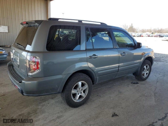 2007 Honda Pilot EX with VIN 5FNYF18427B005212, listed as a Copart auction lot 49246185 with 232,243 mi miles and Salvage Title. Bid and sale history available at carsss.com. Image 3.