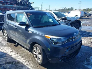 2016 Kia Soul ! with VIN KNDJX3A53G7259837, listed as a IAAI auction lot 41401988 with 101,277 mi miles. Bid and sale history available at carsss.com. Image 1.