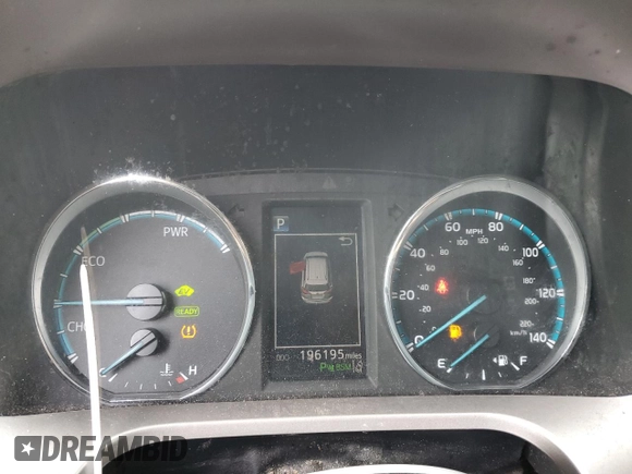 2016 Toyota RAV4 Limited with VIN JTMDJREV4GD008273, listed as a Copart auction lot 55417875 with 196,195 mi miles and Salvage title. Bid and sale history available at DreamBid. Image 9.