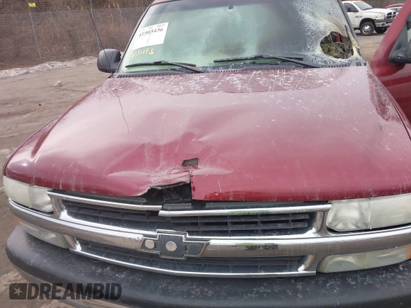 2001 Chevrolet Suburban LS with VIN 1GNEC16T01J280011, listed as a IAAI auction lot 41503436 with 1 mi miles. Bid and sale history available at carsss.com. Image 10.