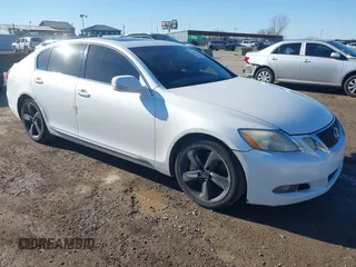2011 Lexus GS 350 with VIN JTHBE1KS5B0053504, listed as a IAAI auction lot 41478540 with 195,738 mi miles. Bid and sale history available at carsss.com. Image 1.