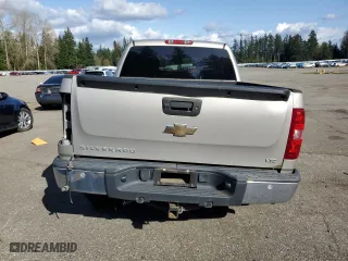 2009 Chevrolet Silverado 1500 LTZ with VIN 3GCEK33M09G261850, listed as a Copart auction lot 51839325 with 0 mi miles and Salvage Title. Bid and sale history available at carsss.com. Image 6.