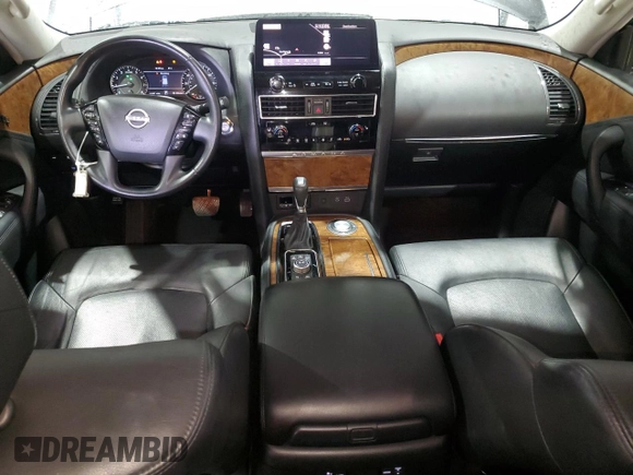 2023 Nissan Armada SL z VIN JN8AY2BC4P9181369, wystawiony jako Copart lot #51618665 z przebiegiem 61 497 mil mil oraz Czysty tytuł • Clean title. Historia ofert i sprzedaży dostępna na DreamBid. Obrazek 8.