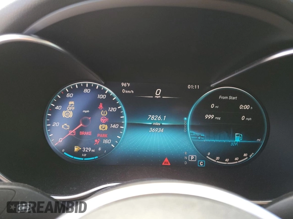 2021 Mercedes-Benz C 300 с VIN W1KWJ8EB4MG092040, выставлен на аукционе Copart как лот 77498434 с пробегом 36 934 миль миль и На запчасти • Non repairable. История ставок и продаж доступна на DreamBid. Изображение 9.