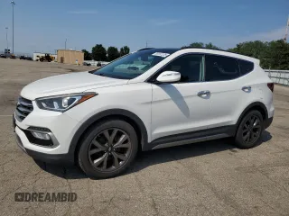 2017 Hyundai Santa Fe Ultimate with VIN 5XYZWDLA2HG491999, listed as a Copart auction lot 65597225 with 143,686 mi miles and Clean title. Bid and sale history available at DreamBid. Image 1.