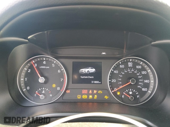 2021 Kia Forte GT with VIN 3KPF44AC4ME274670, listed as a Copart auction lot 47282745 with 31,868 mi miles and Salvage Title. Bid and sale history available at carsss.com. Image 9.