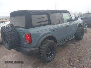 2022 Ford Bronco with VIN 1FMDE5BH1NLB25626, listed as a IAAI auction lot 41936732 with 50,963 mi miles and . Bid and sale history available at DreamBid. Image 4.