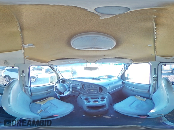 2006 Ford Econoline Passenger XL with VIN 1FBSS31L36HB03652, listed as a Copart auction lot 84521014 with 320,207 mi miles and Salvage Title. Bid and sale history available at carsss.com. Image 14.